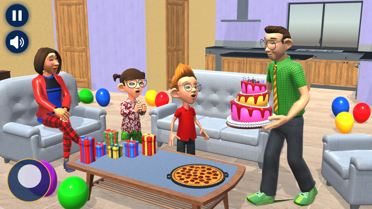 虚拟爸爸妈妈游戏模拟人生游戏截图