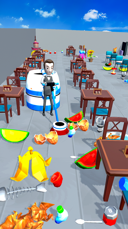 Cleanup Restaurant Sim Game游戏截图