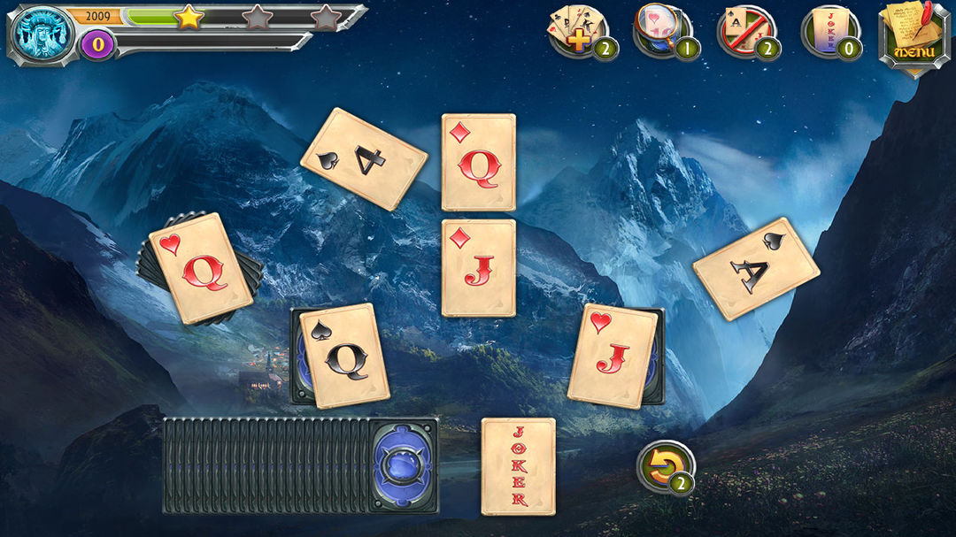 Mystic Journey: Tri Peaks Solitaire游戏截图