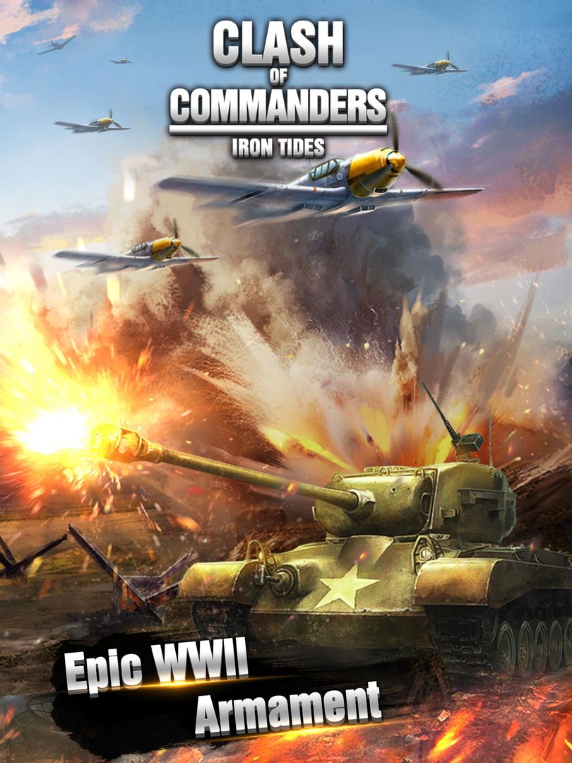 Screenshot of Clash of Commanders-Iron Tides