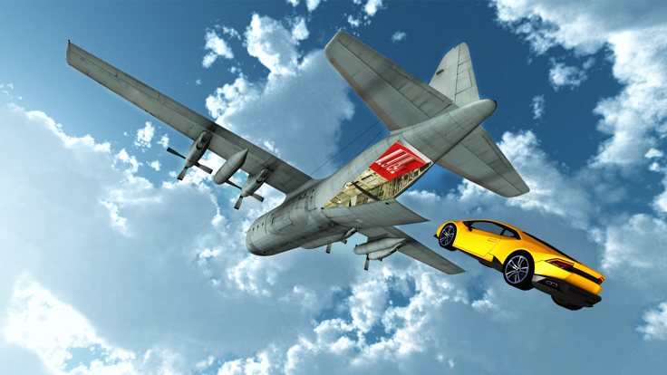 Airplane Car Cargo Transporter游戏截图