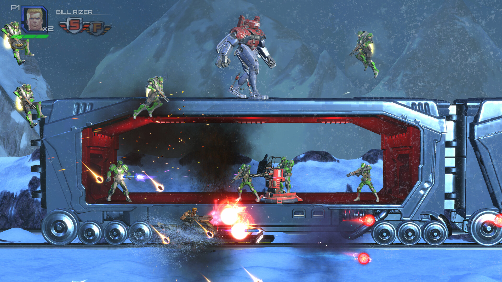 魂斗罗：加鲁加行动游戏截图