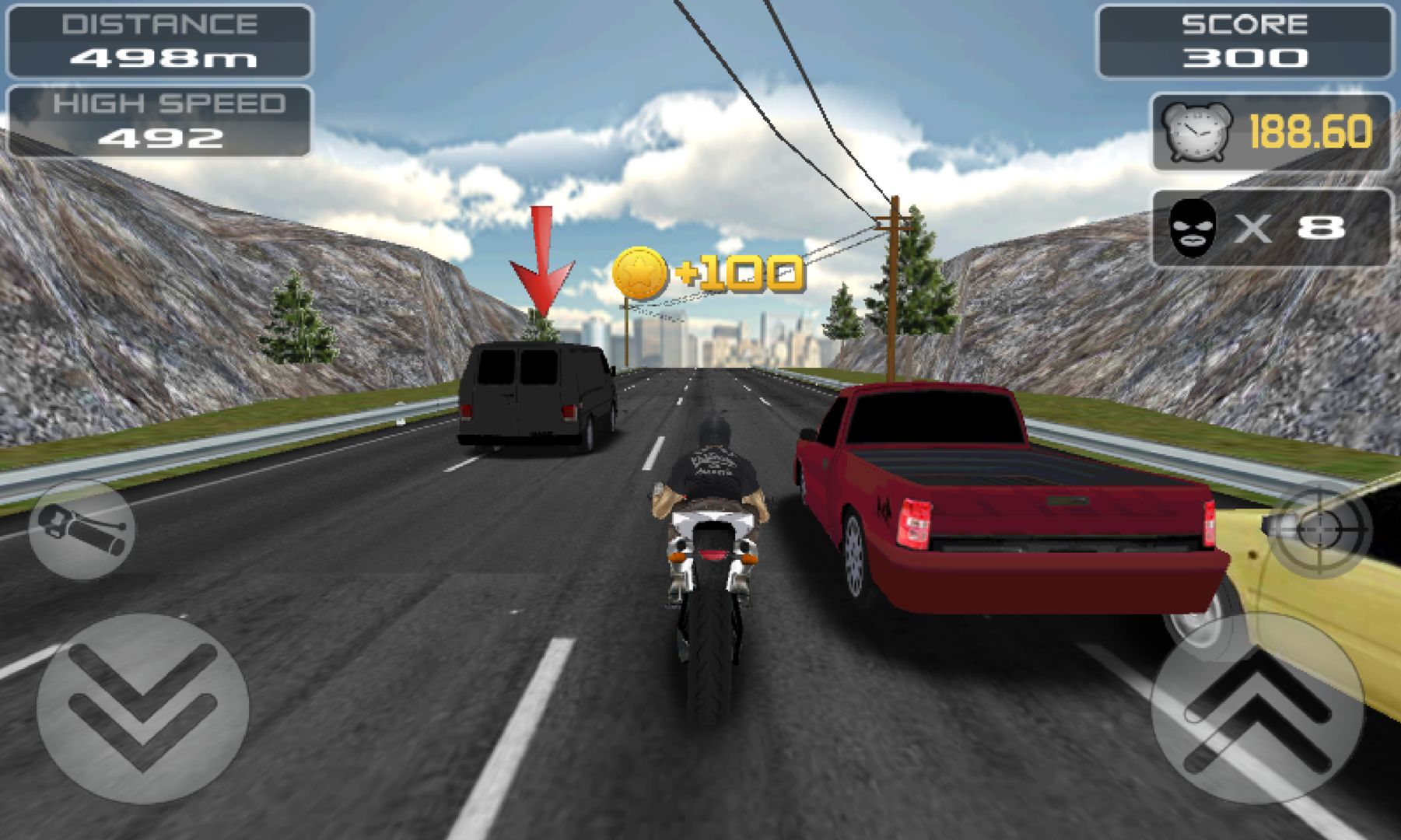 Screenshot of MOTO KILL 3D