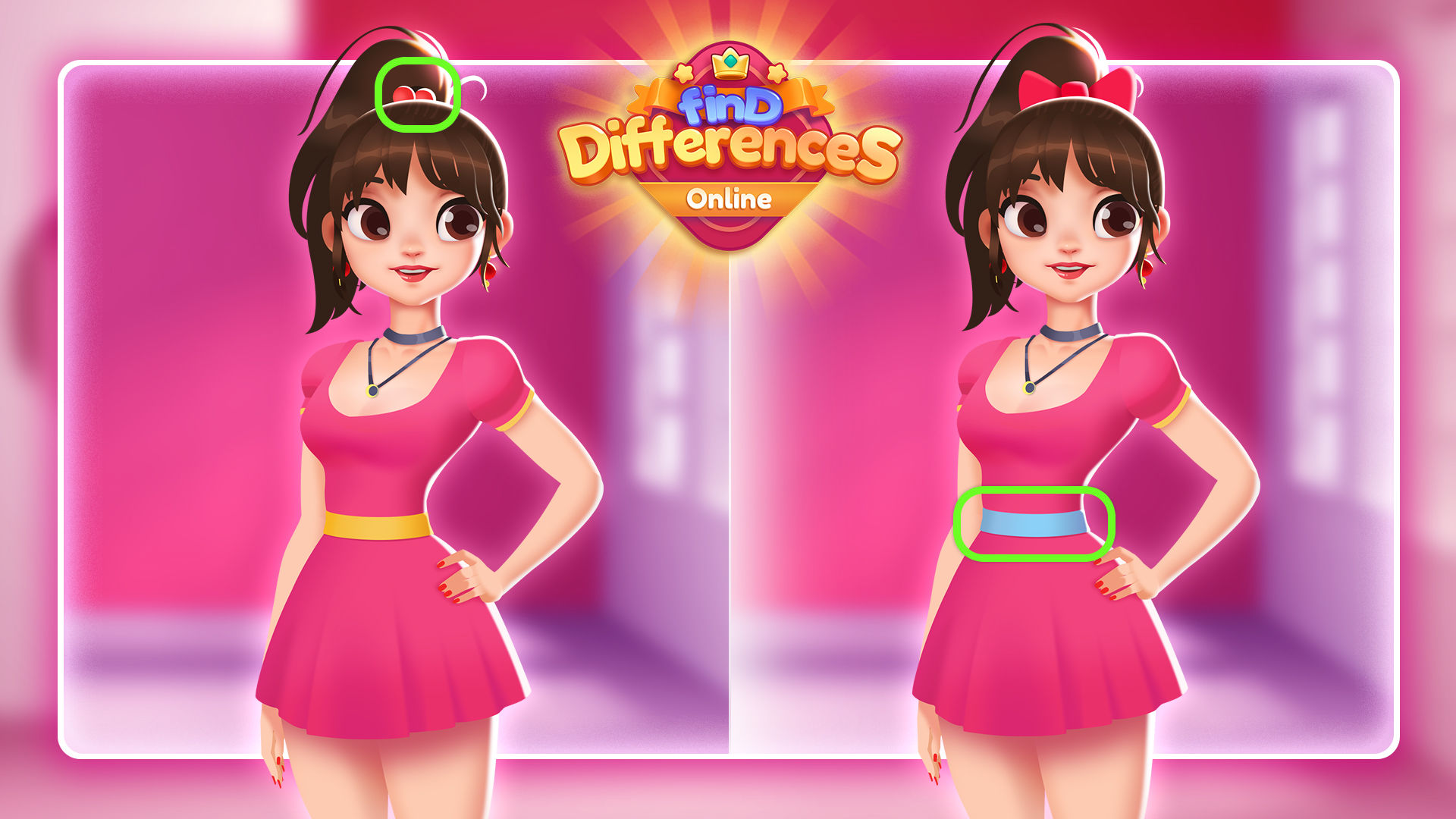 Screenshot of Find Differences Online - 5 Differences