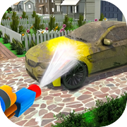 Power Wash Sim Car Wash Games