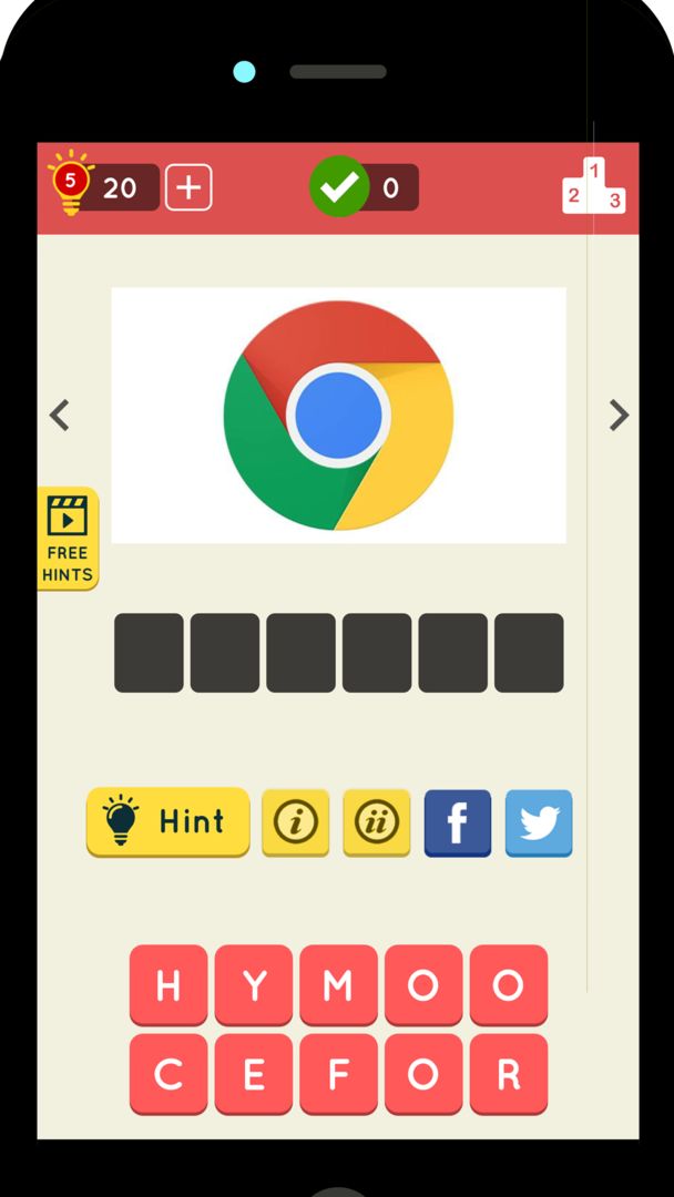 Screenshot of Logo Quiz World