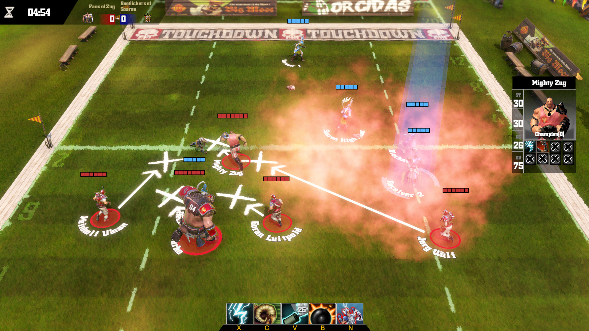 Blood Bowl: Death Zone游戏截图