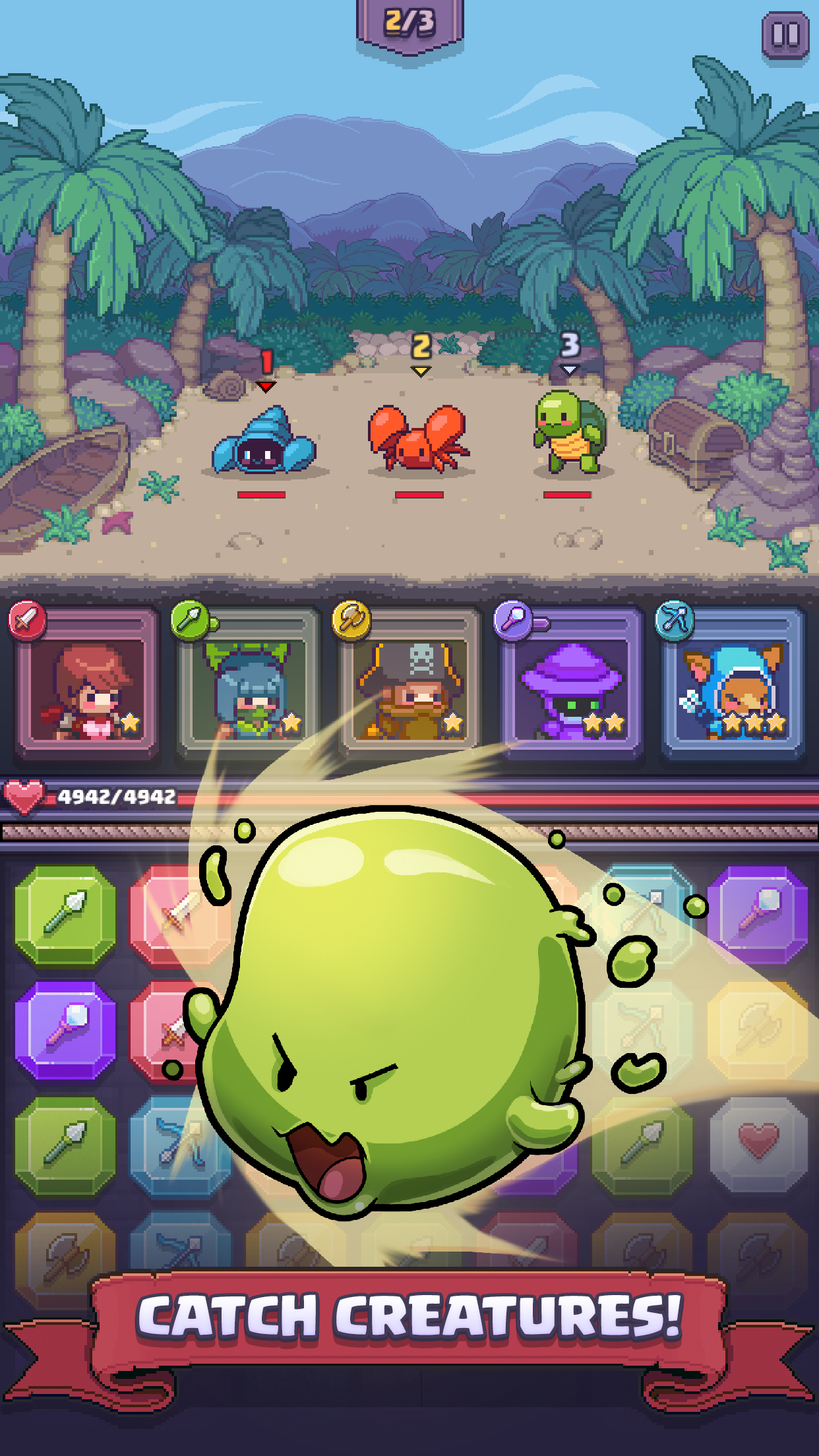 Match Land: Pixel Puzzle RPG游戏截图