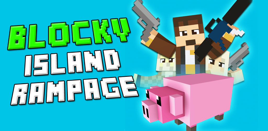 Blocky Island Rampage游戏截图