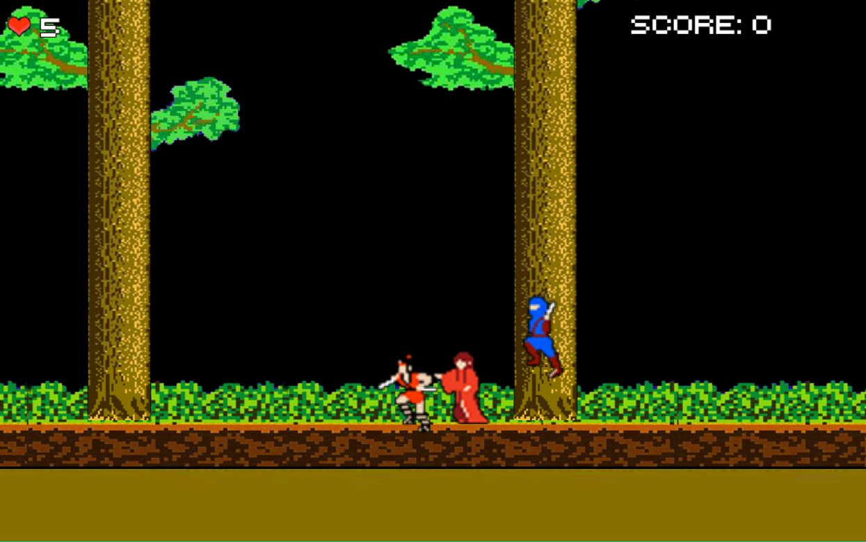 Screenshot of Legend of ninja