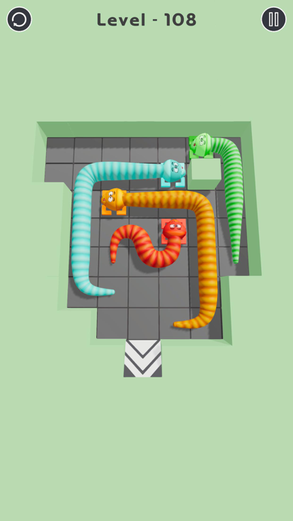 Snake Escape Puzzle游戏截图