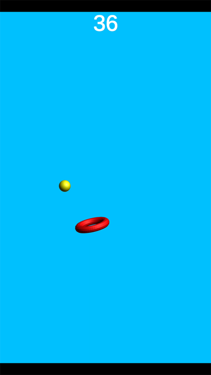 Flappy Ball Dunk游戏截图