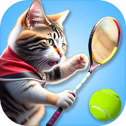 Cat Tennis Champion Game