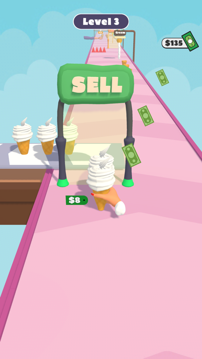 Ice Cream Stacker!游戏截图