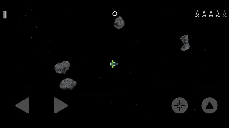 小行星 3D - 太空射击游戏游戏截图