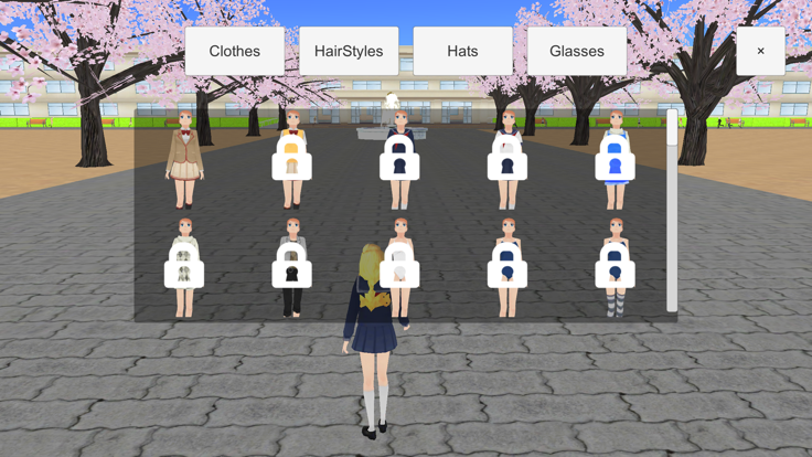 Women's School Simulator 2022游戏截图