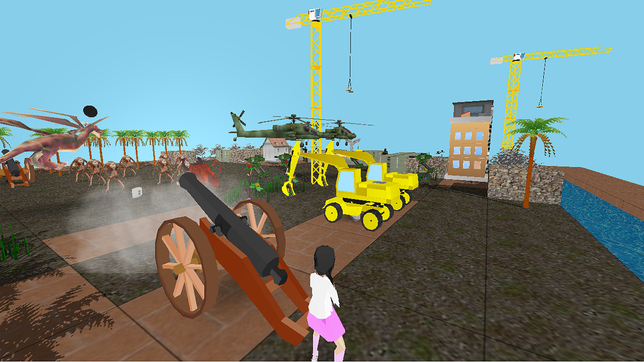 守护神像游戏截图