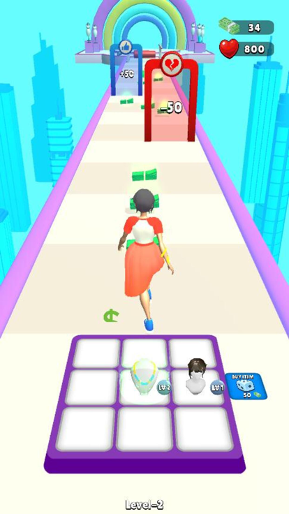 Fashion Merge Runner游戏截图