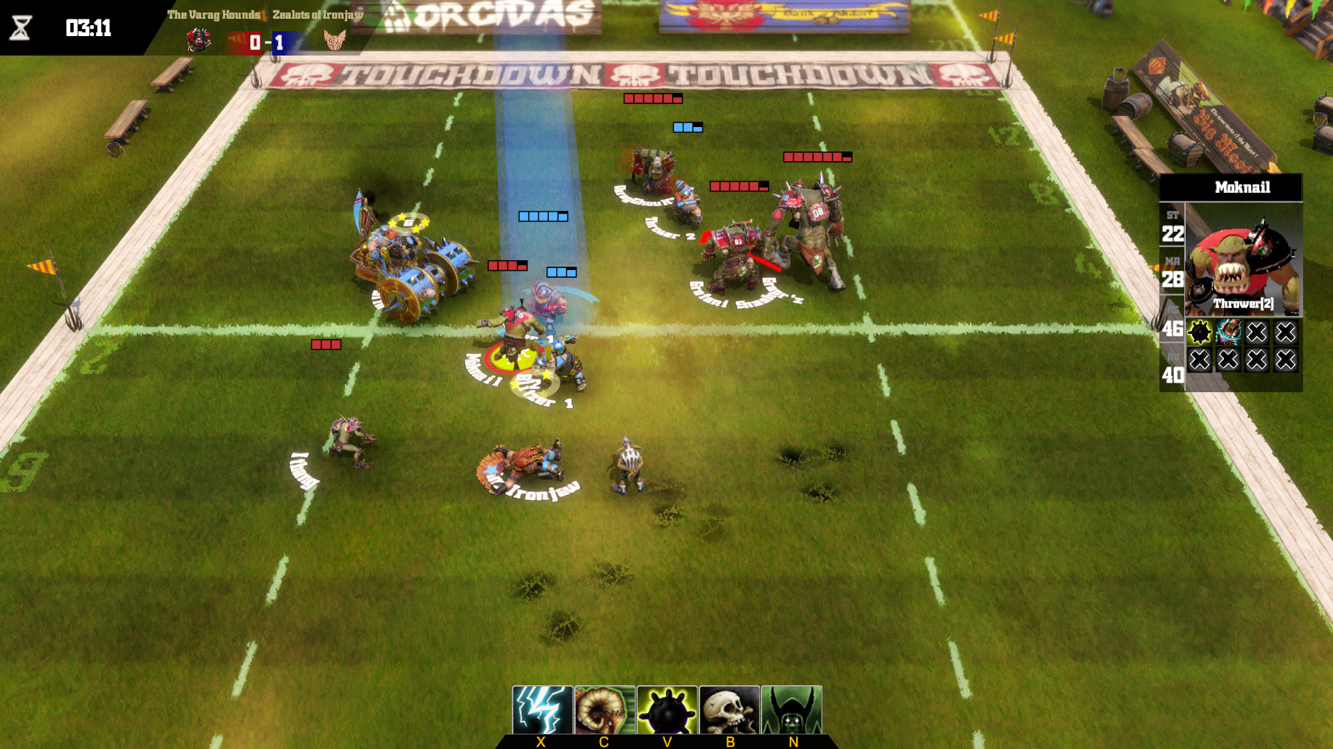 Blood Bowl: Death Zone游戏截图
