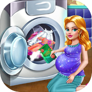 Laundry Mania: Daycare Activities Games For Girls
