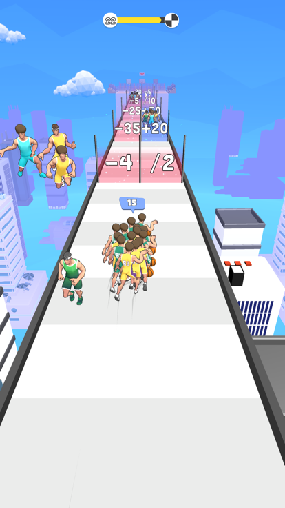 Basketball Run 3D游戏截图