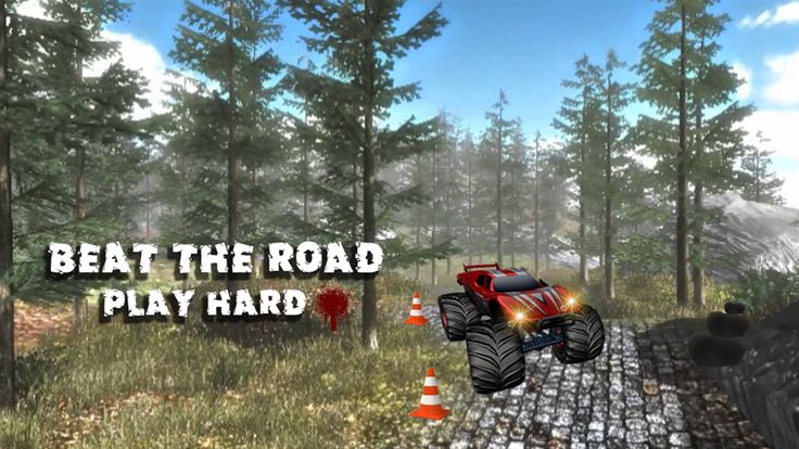 Offroad Hill Monster Truck游戏截图
