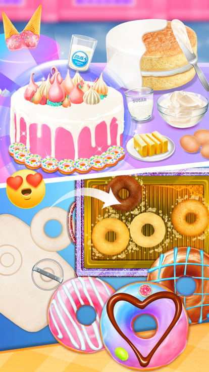 Sweet Desserts Food游戏截图