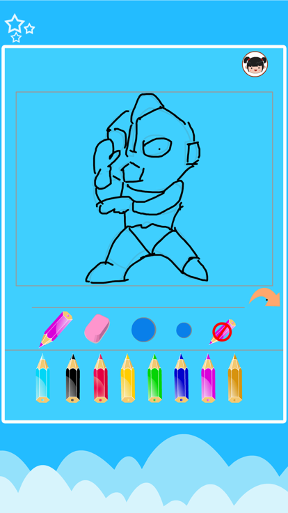丫丫画简笔画游戏截图