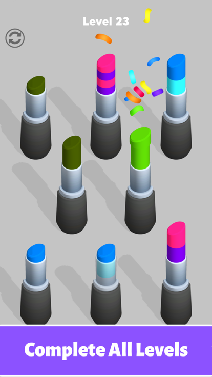 Lipstick Sort游戏截图