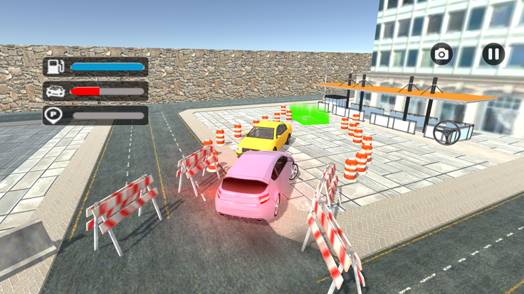 Futuristic Car Park Challenge游戏截图