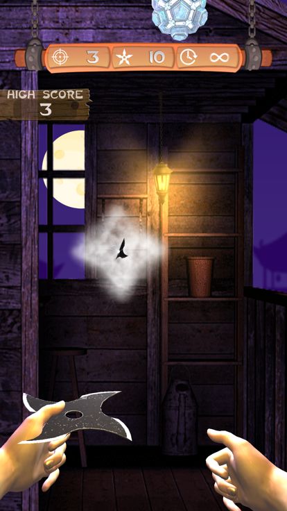 Ninja Shuriken Hit & Knockdown游戏截图