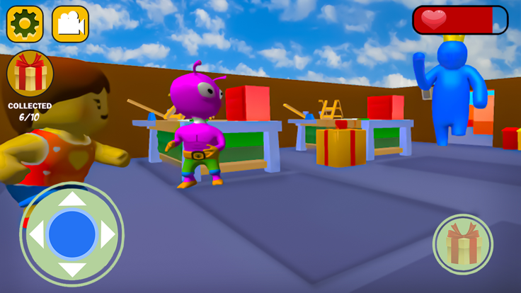 彩虹 幸存者 - 蓝色的 怪物游戏截图