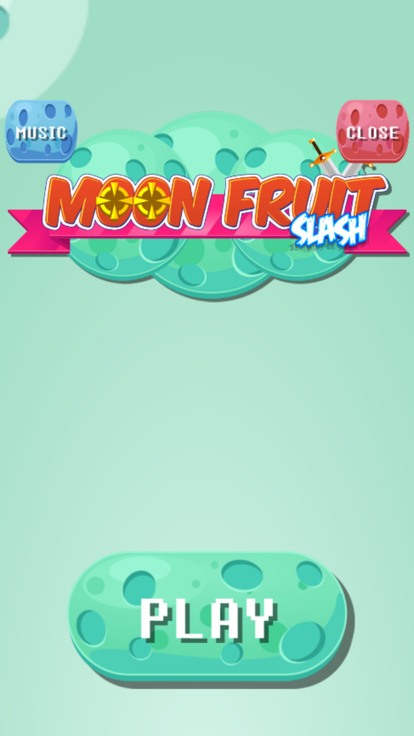 Moon Fruit Slash游戏截图