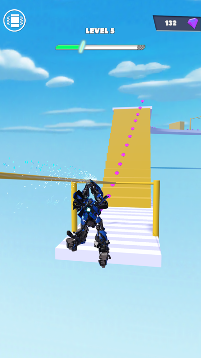 Mecha Run 3D游戏截图