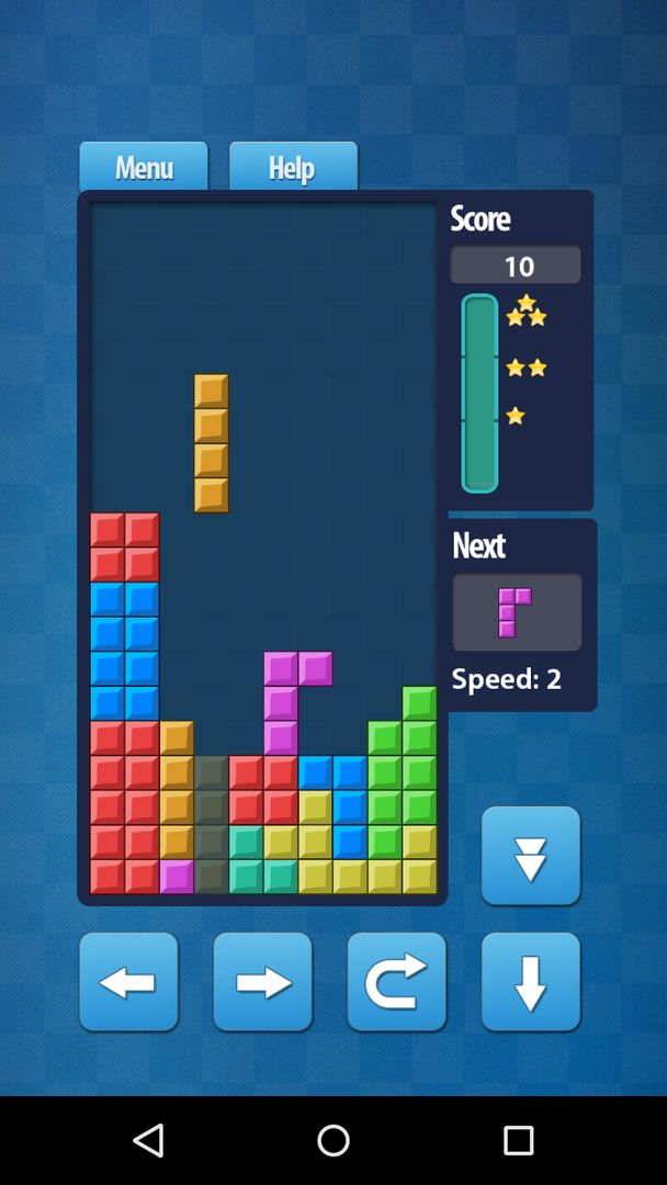 Screenshot of Brick Stacker - Puzzle Game