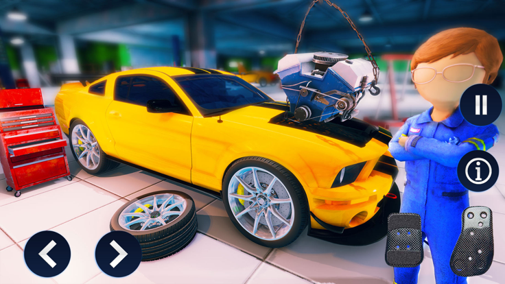 火柴人 汽车 机械 垃圾场游戏截图