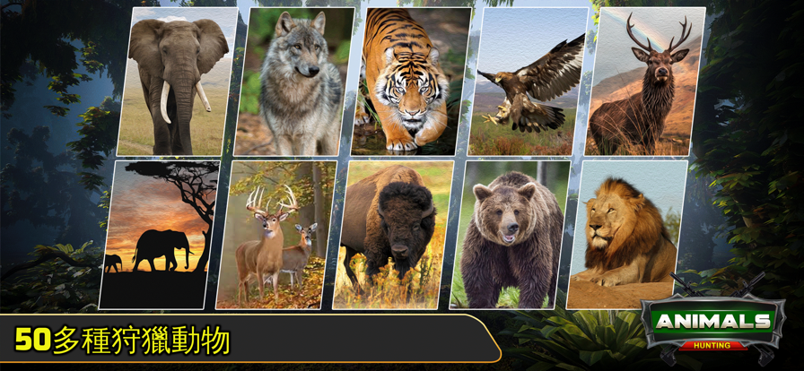 狩猎游戏2021：野生动物狩猎游戏截图