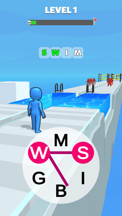 Word Run Puzzle游戏截图