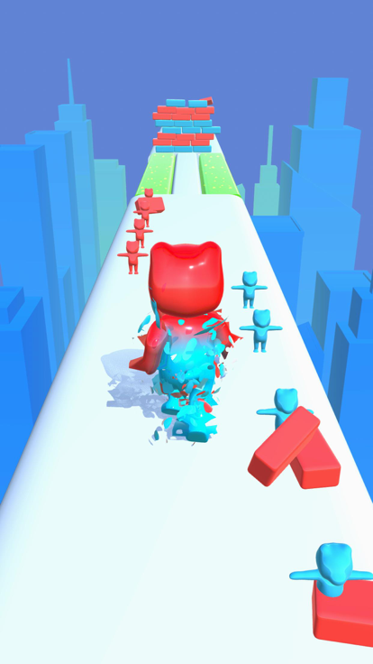 Gummy Merge Runner游戏截图