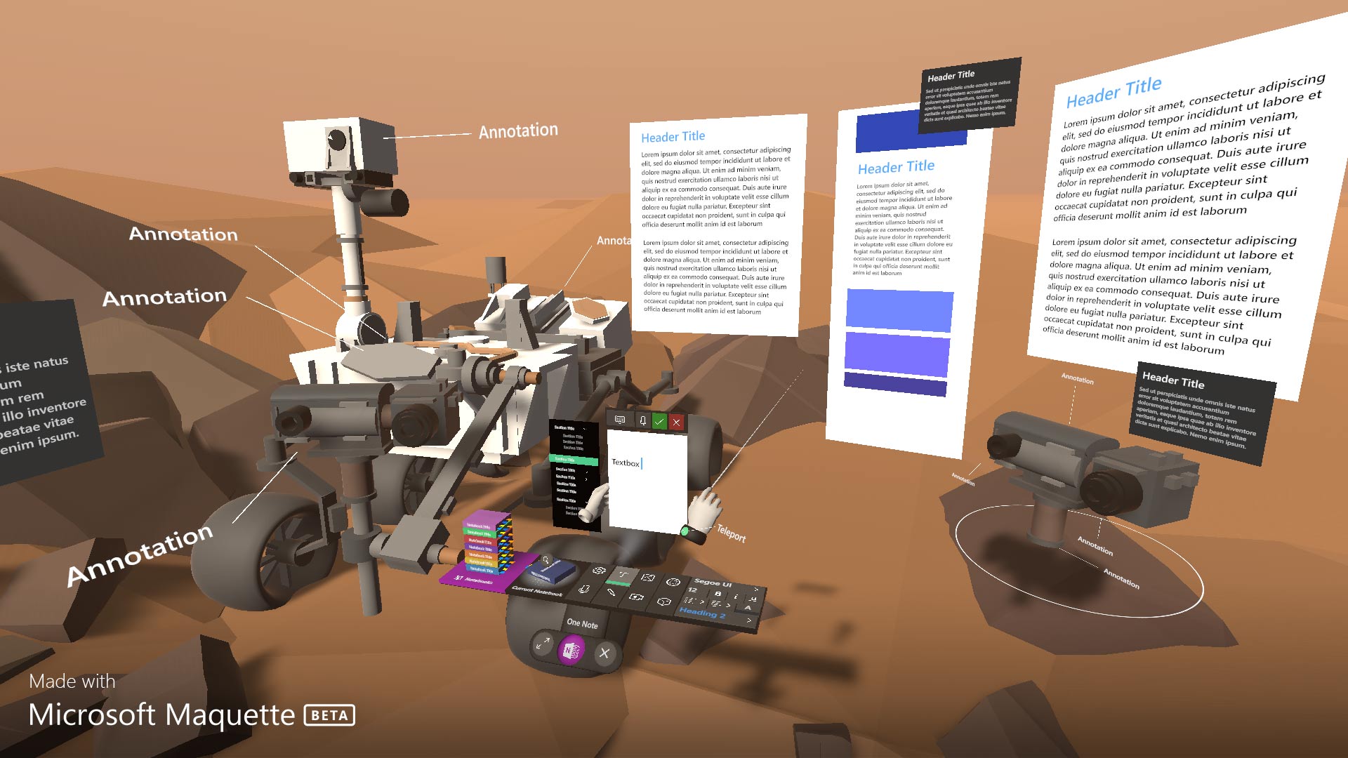 Microsoft Maquette游戏截图