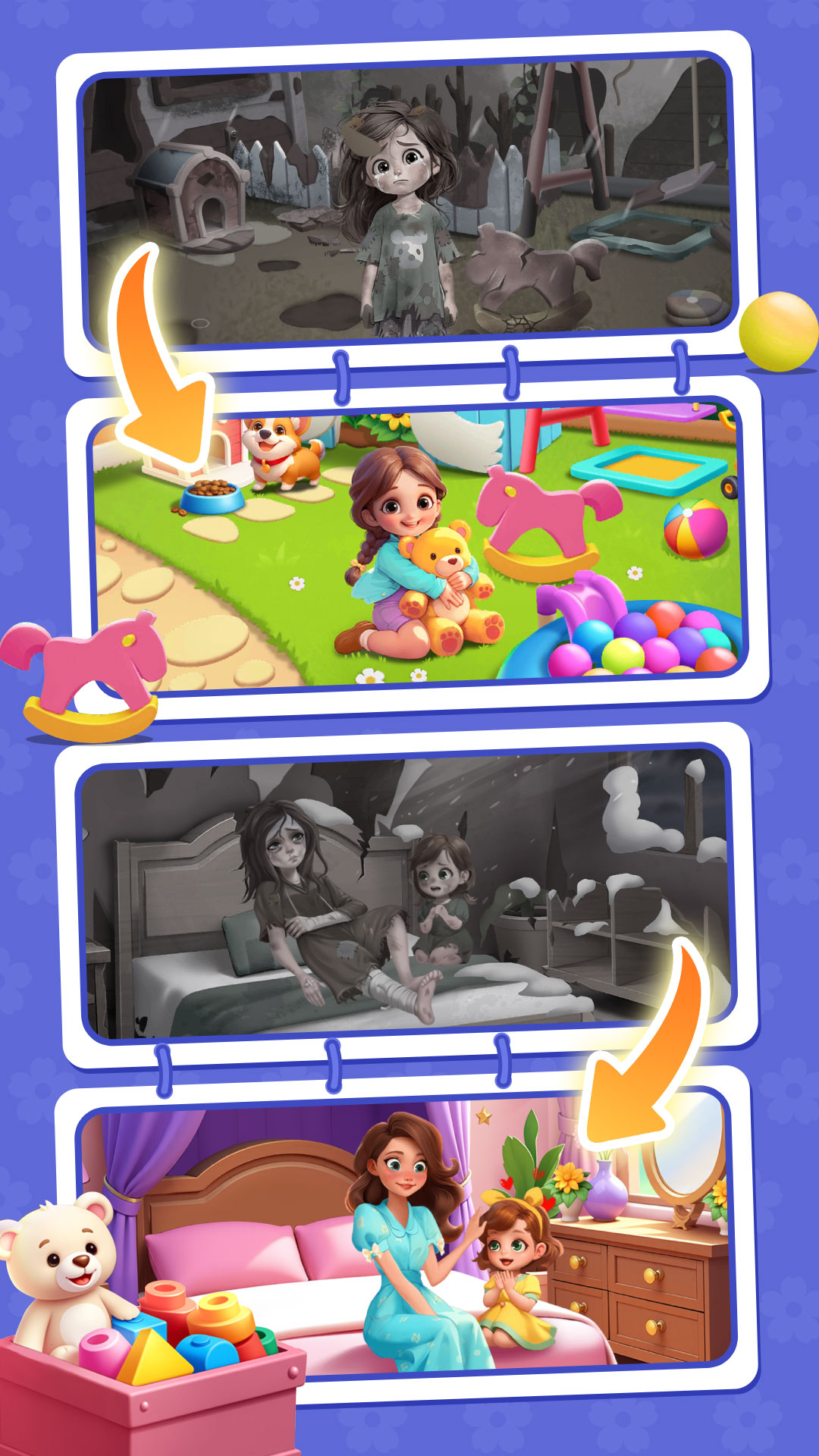 花朵整理游戏截图