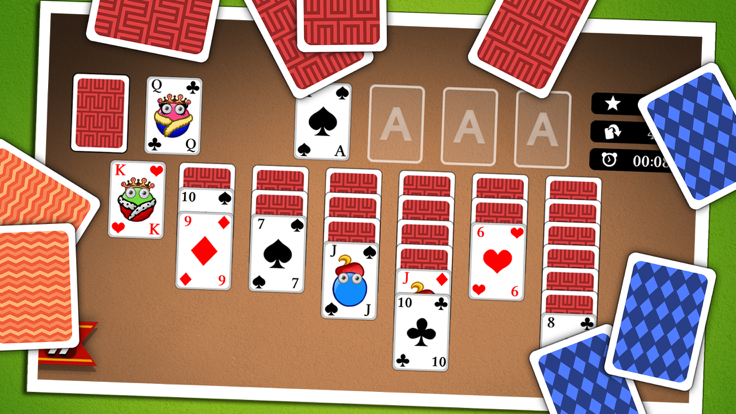 纸牌接龙游戏截图