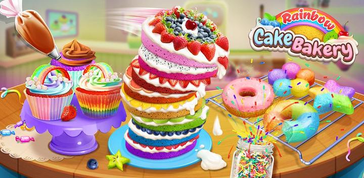 彩虹蛋糕店—甜点大厨！游戏截图