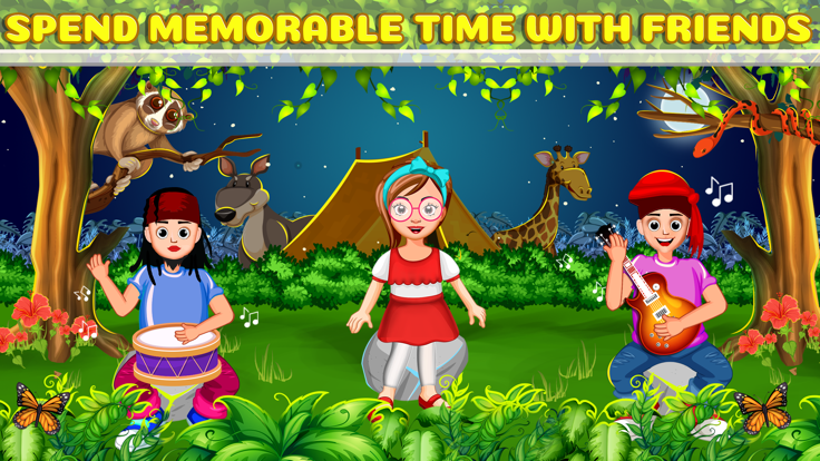 野生动物露营游戏截图