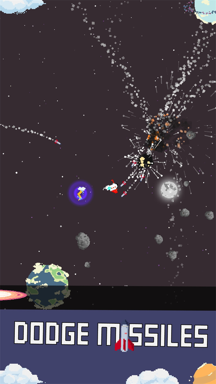 太空飞行：像素火箭游戏截图