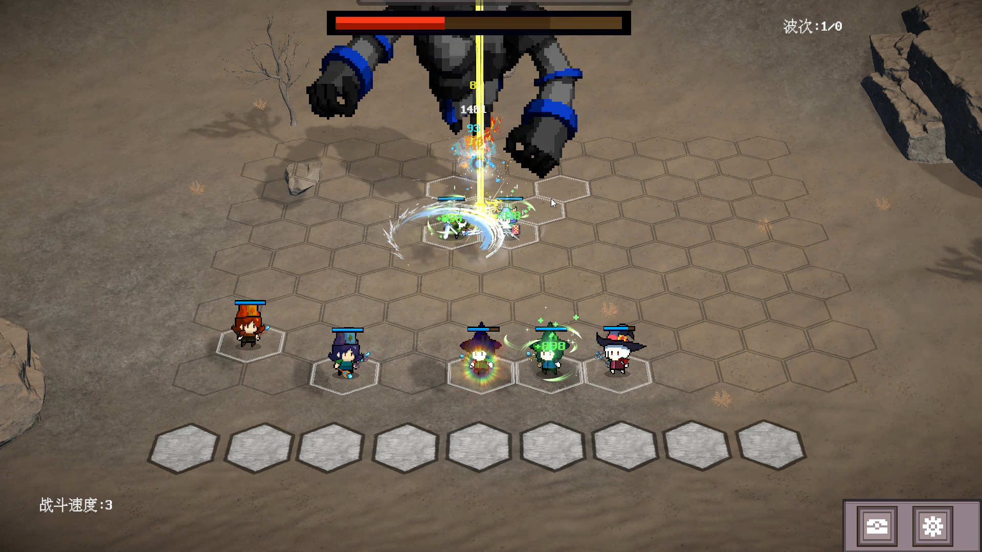 佣兵小队自走棋游戏截图