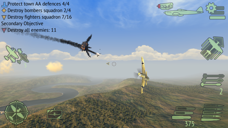 战机：二战空战游戏截图