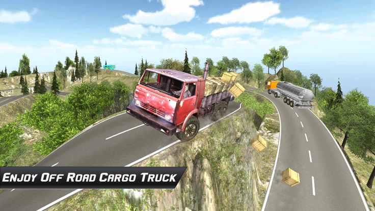 Offroad Cargo Truck Hill Drive游戏截图
