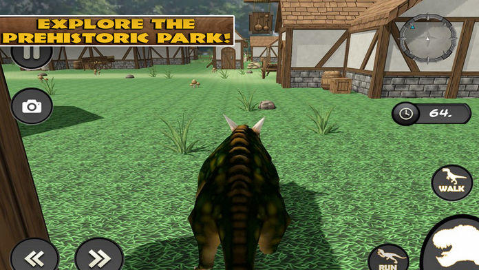 Dino Hunter Pet: Attack Farm游戏截图