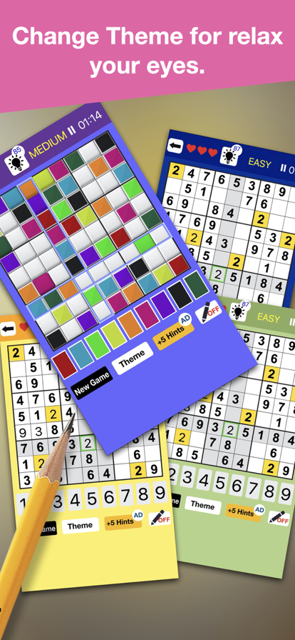 數獨 2in1 脑锻炼游戏截图